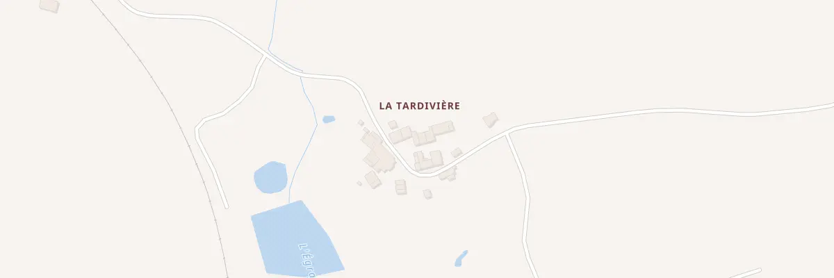 Plan du 5098 La Tardivière à Verruyes