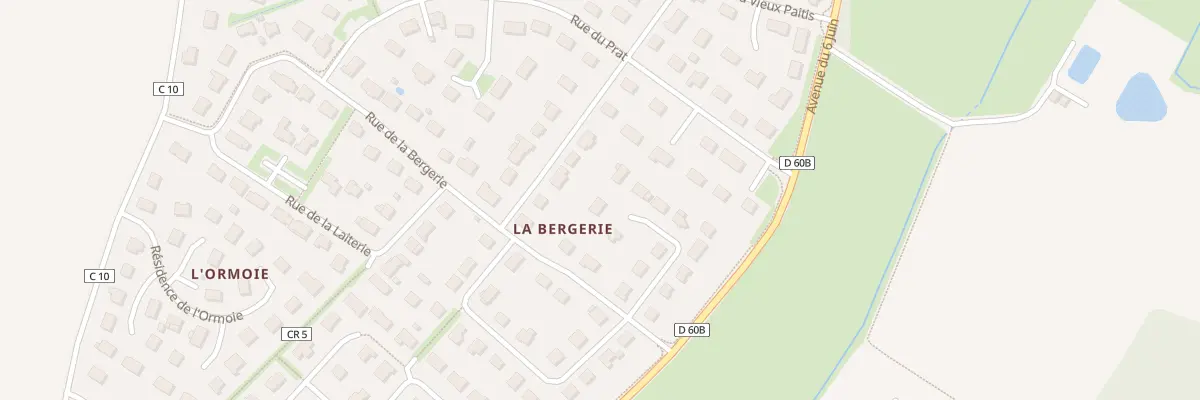 Plan du 117 Rue de la Grange à Hermanville-sur-Mer