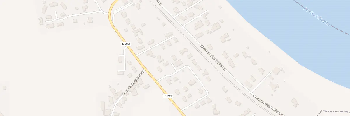 Plan du 14B Segransan à Vayres