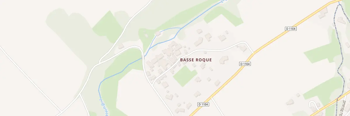Plan du 26 Basse-Roque à Laroque