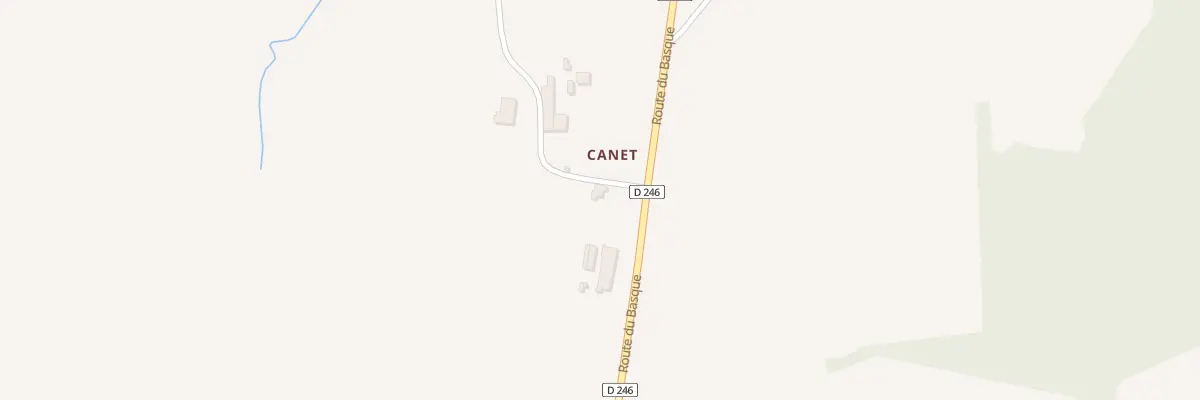 Plan du 1096 Rte de Camelot à Villegouge