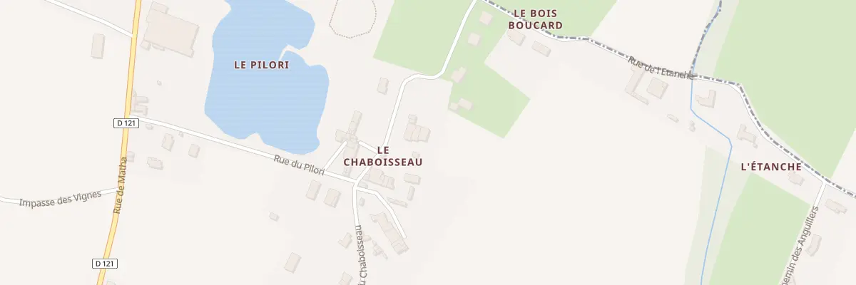 Plan du 26C Le Chaboisseau à Thors