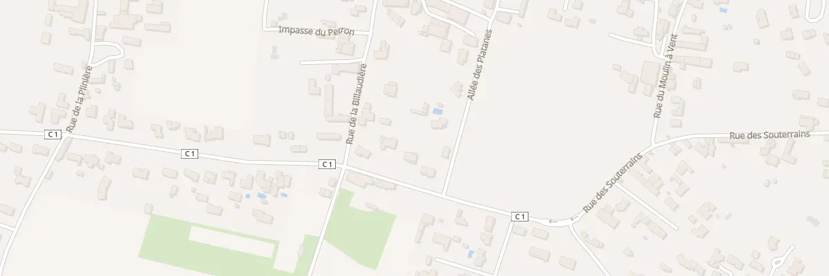 Plan du 22 Rte de Vaumoreau à Fressines