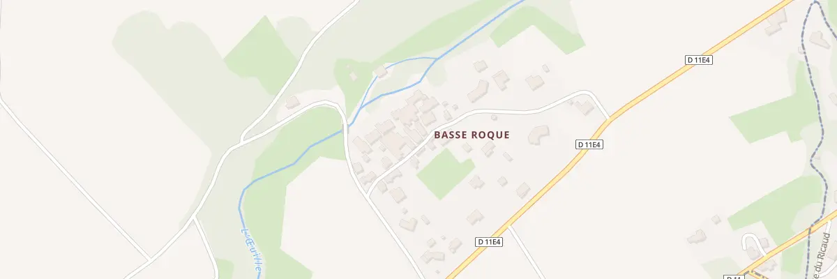 Plan du 10 Basse-Roque à Laroque