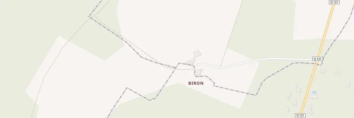 Plan du 3 Biron à Camiac-et-Saint-Denis
