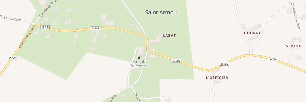 Plan du 49 Che du Centre à Saint-Armou