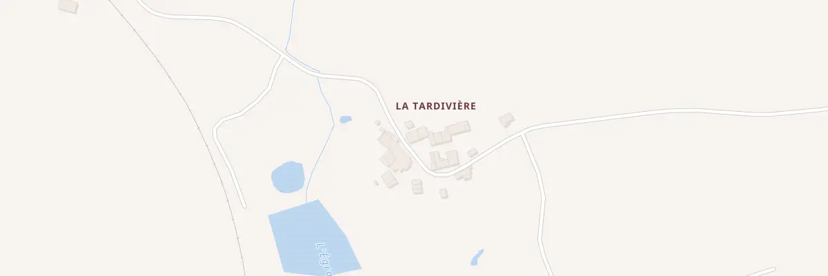 Plan du 5100 La Tardivière à Verruyes
