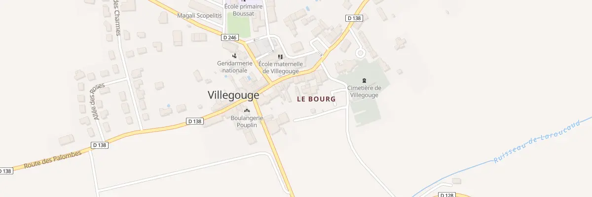 Plan du 17 Rue de la Republique à Villegouge