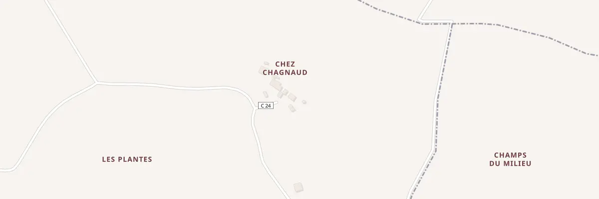 Plan du 5097 Chez Chagnaud à Léoville