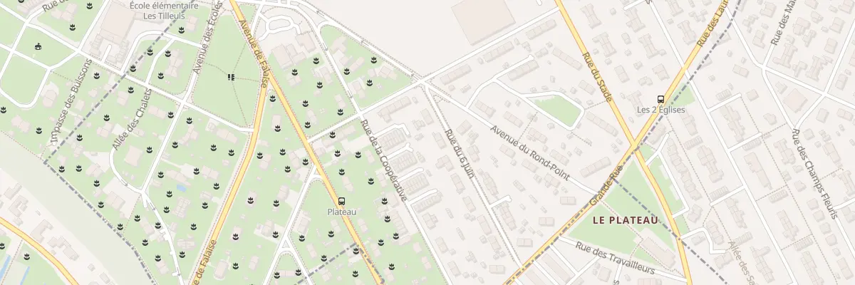 Plan du 4 Rue du Six Juin à Colombelles
