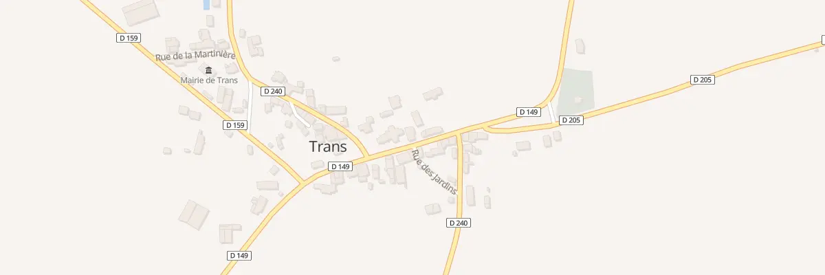 Plan du 5 Rue des Alpes Mancelles à Trans