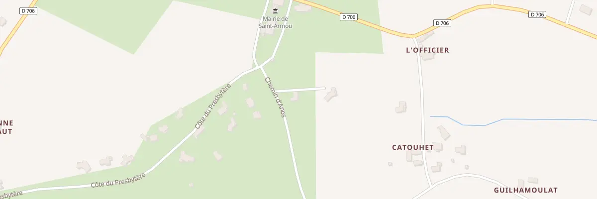 Plan du 3B Che d’Anos à Saint-Armou