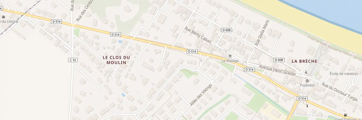 Plan du 72 Rue Flandres Dunkerque à Hermanville-sur-Mer