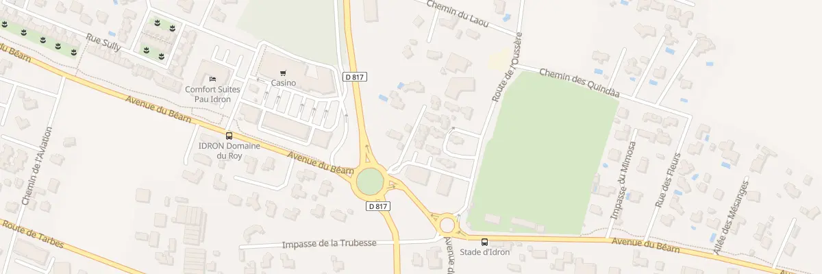 Plan du 1 Imp de la Buissoniere à Idron