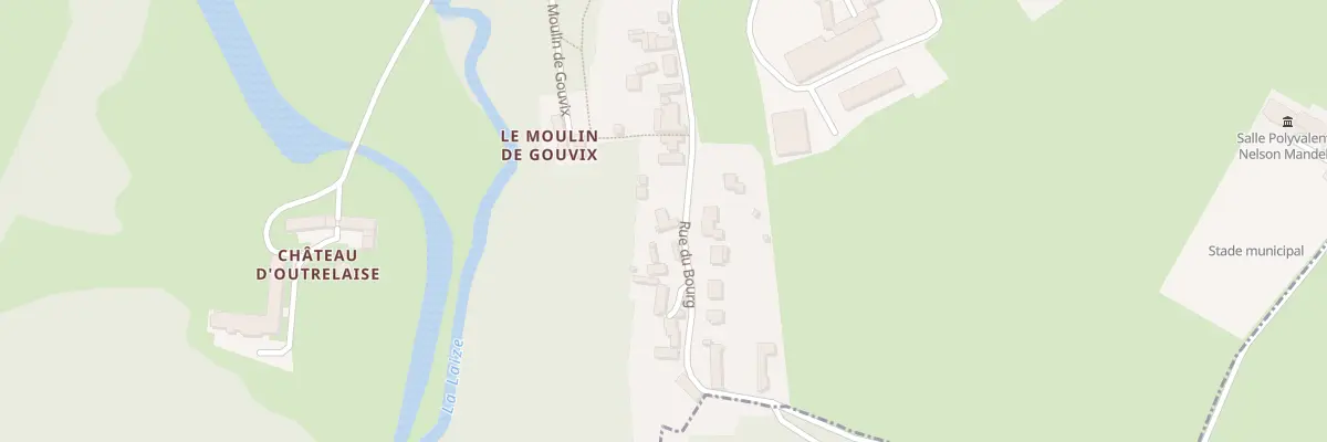 Plan du 20 Rue du Bourg à Gouvix
