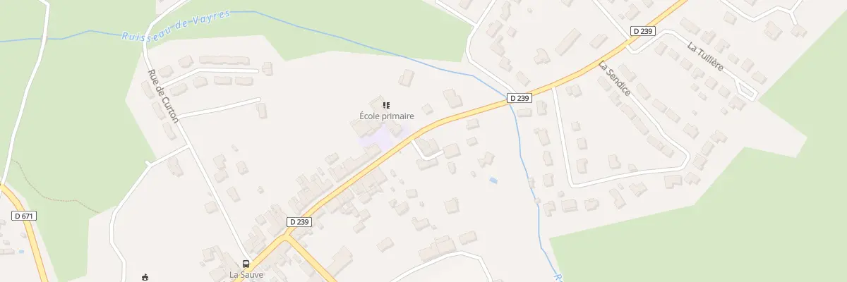 Plan du 46 Rue du Gestas à La Sauve