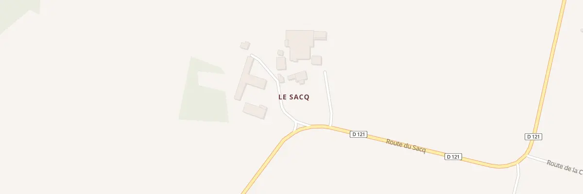 Plan du 29 Le Sacq à Ménil-Gondouin