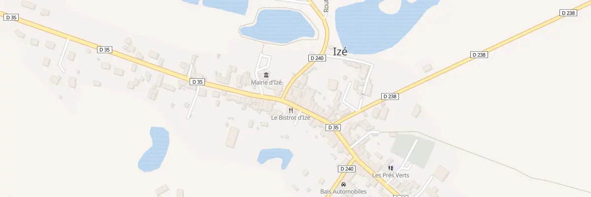 Plan du 5334 Rue du Maine à Izé