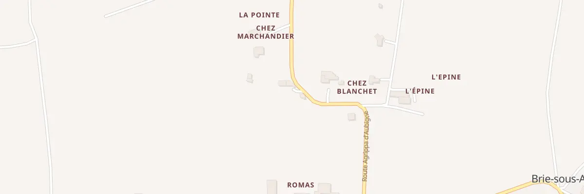Plan du 31 Rte Agrippa d’Aubigné à Brie-sous-Archiac