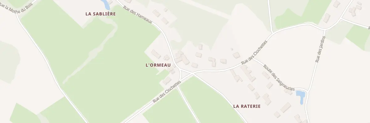 Plan du 2 Rue des Hameaux à Brûlain