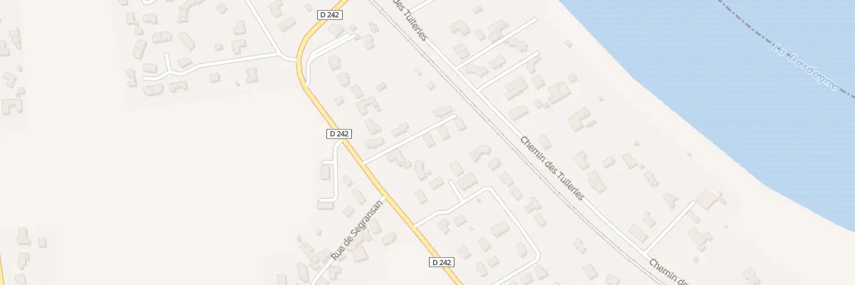 Plan du 171B Av de Libourne à Vayres