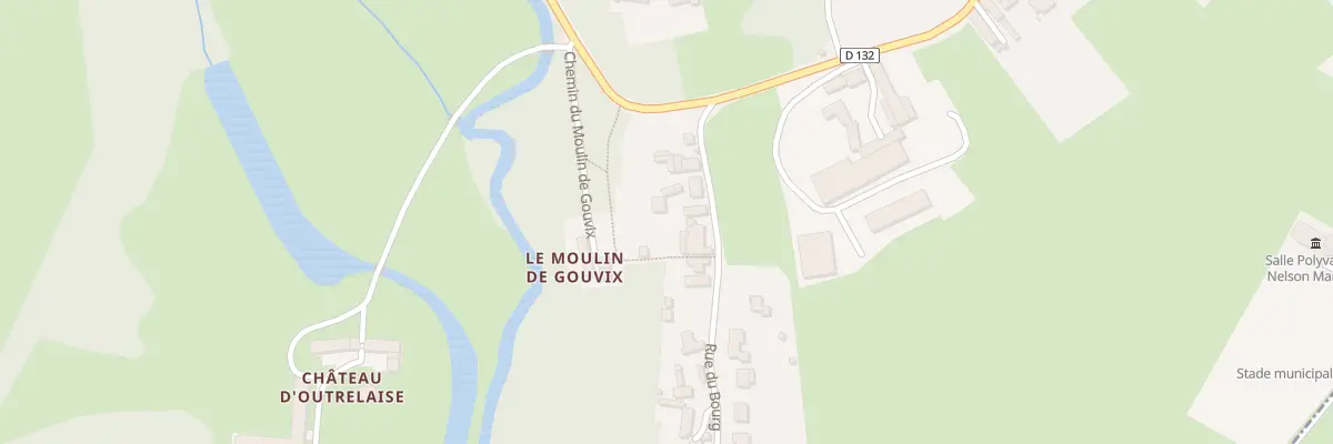 Plan du 10 Rue du Bourg à Gouvix