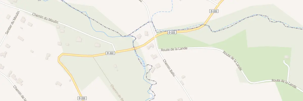 Plan du 2 Che Baliu à Maucor