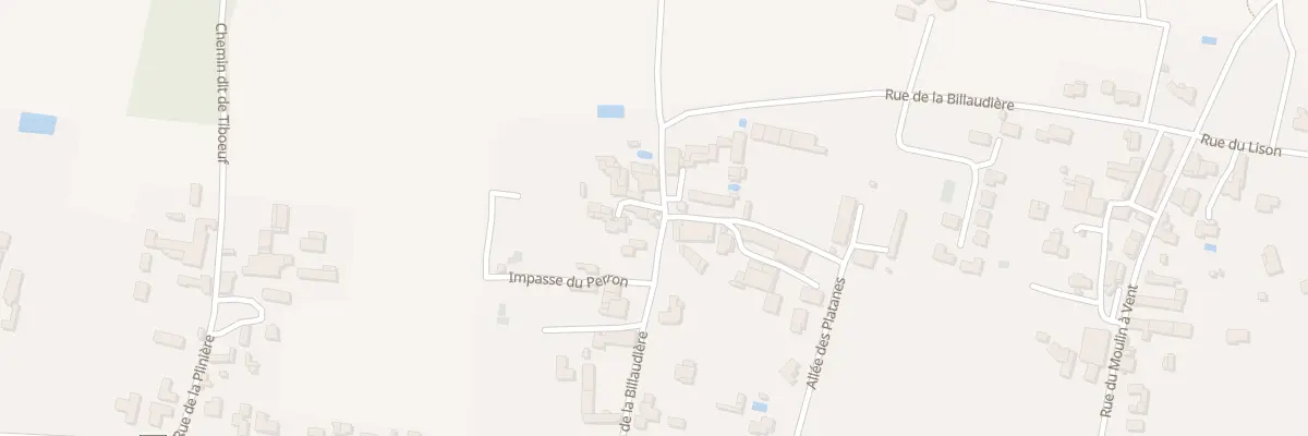 Plan du 48 Rue de la Billaudière à Fressines