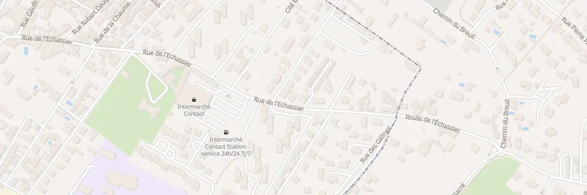 Plan du 53 Rue de l’Echassier à Cognac