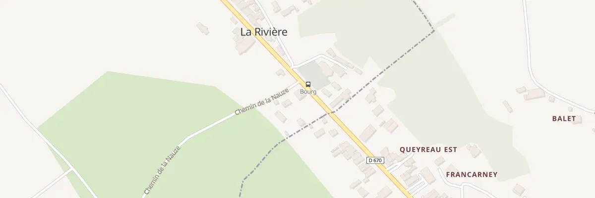 Plan du 112 Le Bourg à La Rivière