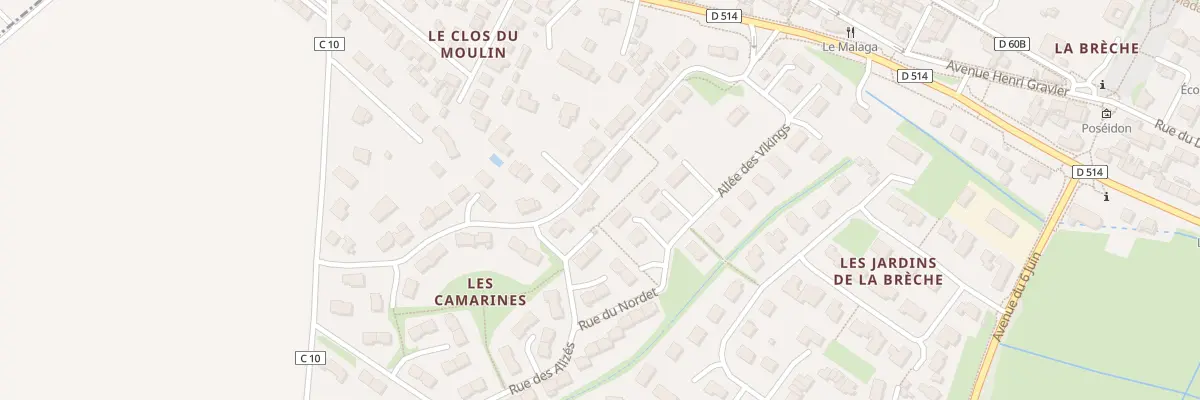 Plan du 203 Rue Flandres Dunkerque à Hermanville-sur-Mer