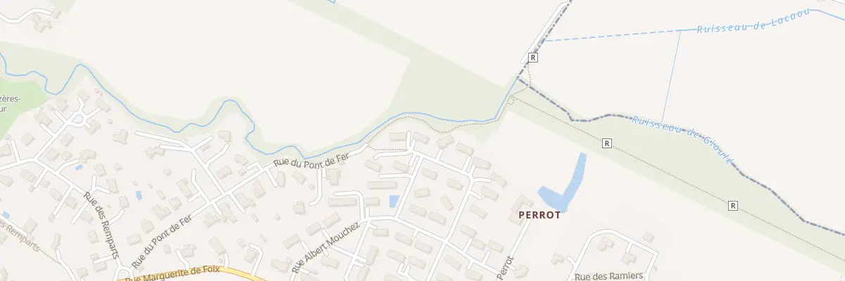 Plan du 9 Rue Paul Pouquet à Cazères-sur-l’Adour
