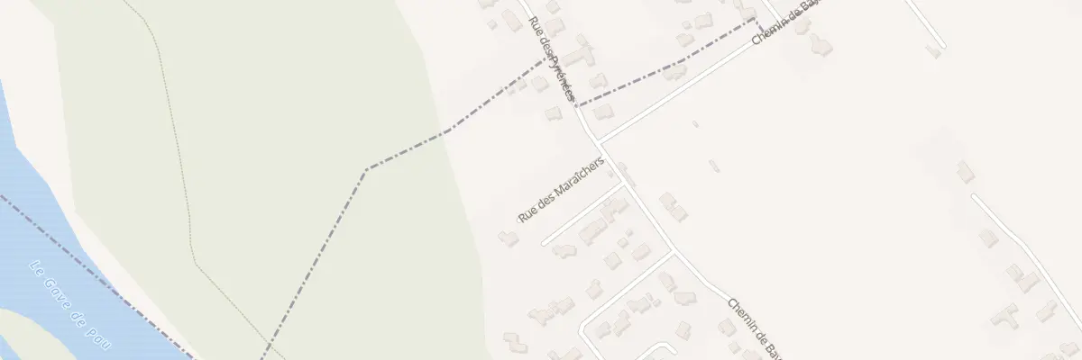 Plan du 4 Rue des Maraichers à Assat