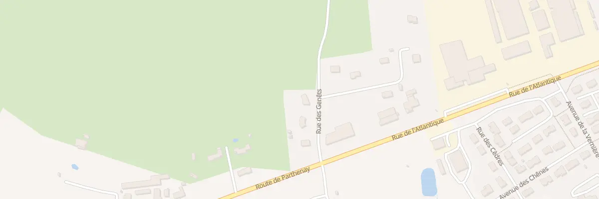 Plan du 3 Rue des Genèts au Tallud