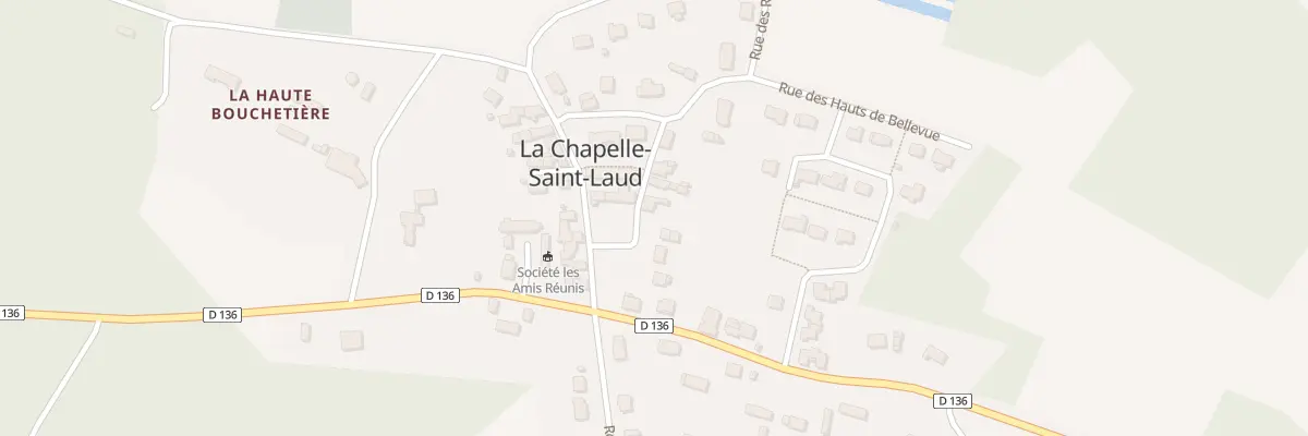 Plan du 3 Rue de l’Abbe Pierre à La Chapelle-Saint-Laud