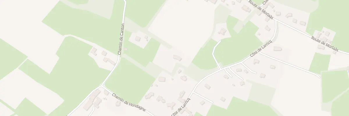 Plan du 291 Cote de Larricq à Buros