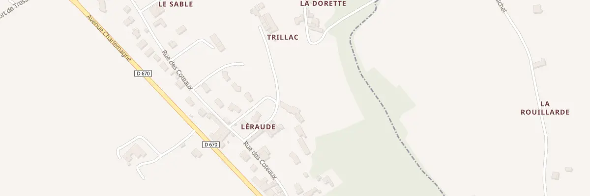 Plan du 6 Imp Trillac à La Rivière