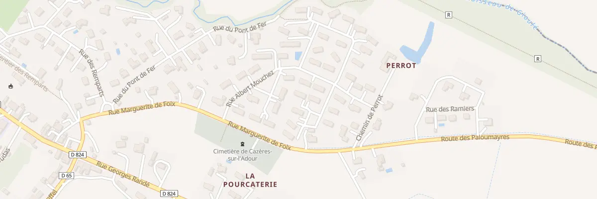 Plan du 4 Imp Jérôme Dedeban à Cazères-sur-l’Adour
