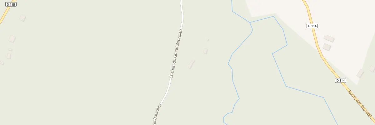 Plan du 3 Grand Bourdieu à Lucmau