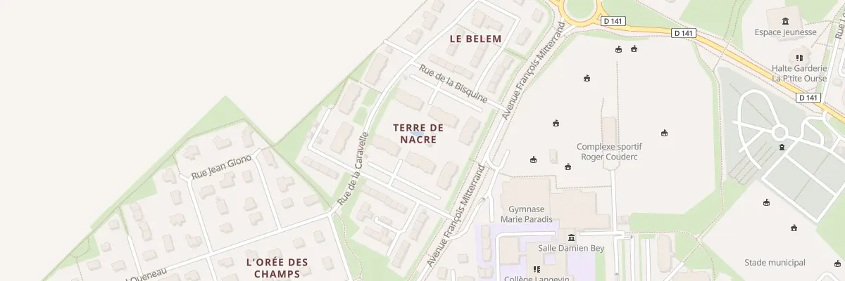 Plan du 4 Rue Abeille des Flandres à Blainville-sur-Orne