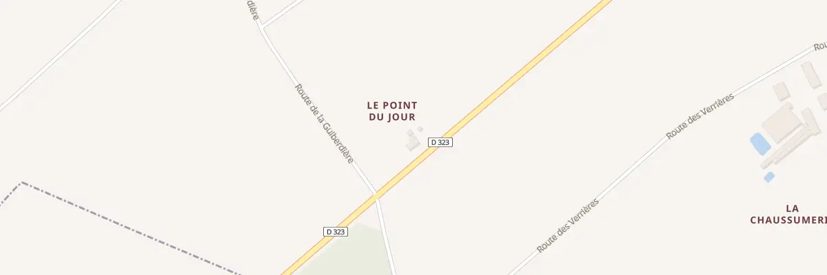 Plan du 40 Rte de la Guiberdière à Huillé-Lézigné
