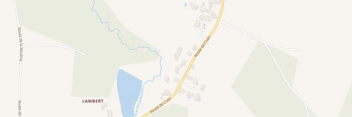 Plan du 36B Rte de Crain à Baron