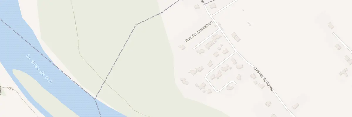 Plan du 7 Rue des Maraichers à Assat