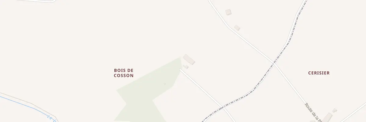 Plan du 5096 Bois de Cosson à Léoville