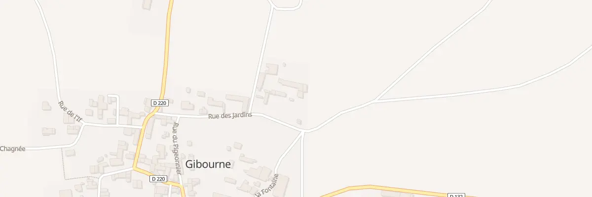 Plan du 15 Rue des Jardins à Gibourne