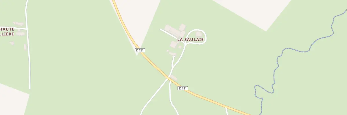 Plan du 430 La Saulaie à Magny-le-Désert