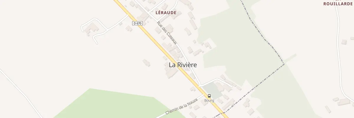 Plan du 52 Rue des Coteaux à La Rivière