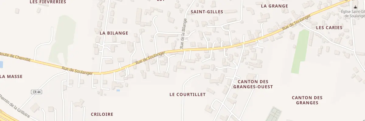 Plan du 71 Rue de soulanger à Doué-en-Anjou