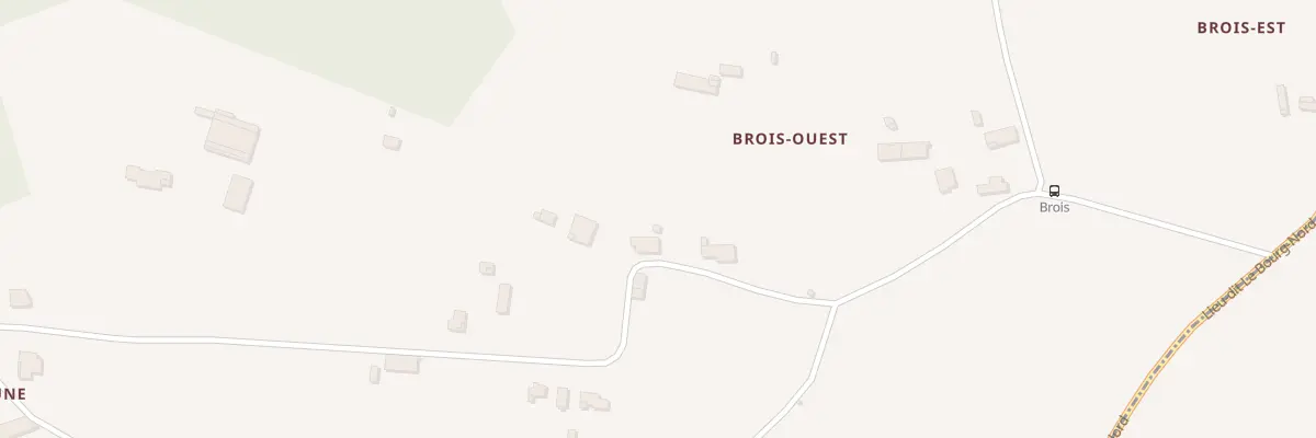 Plan du 88 Brois-Ouest à Tizac-de-Lapouyade