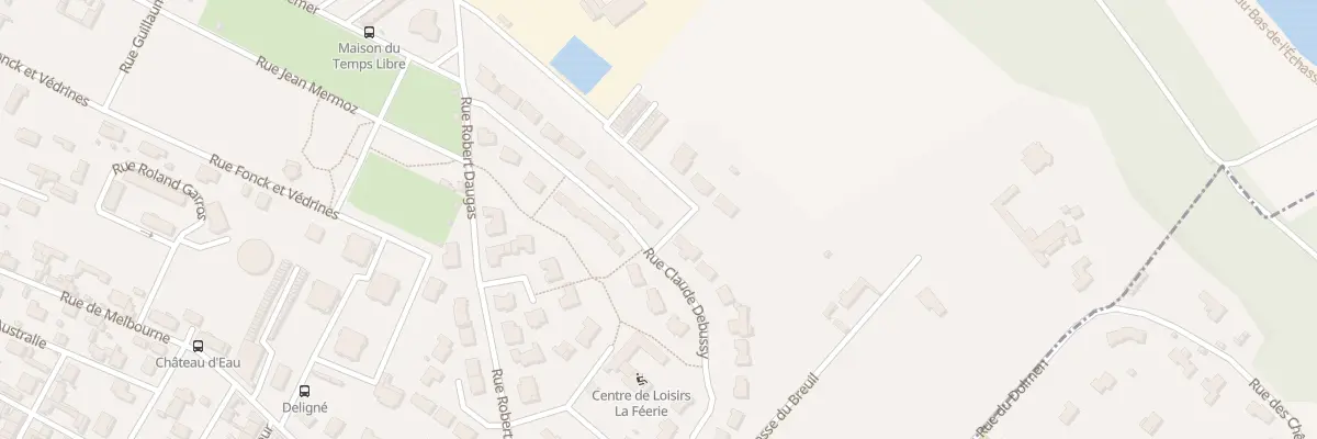 Plan du 38 Rue Claude Debussy à Cognac